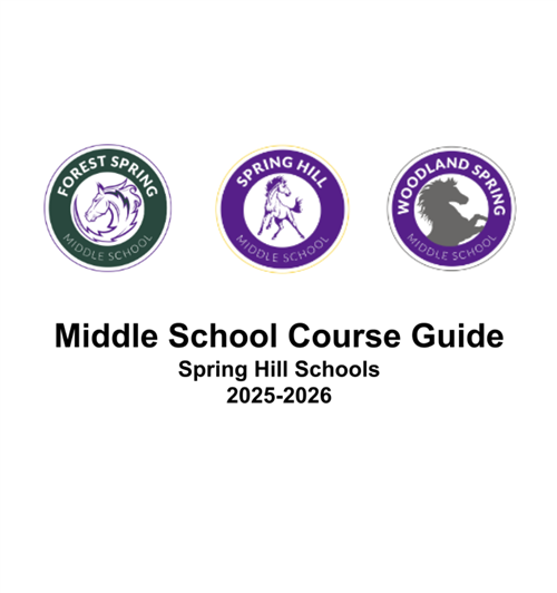Middle School Course Guide 2025-26